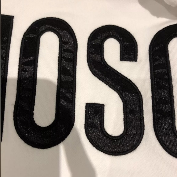 RARE🔥 Moschino x H&M Disney🔥 appliqué Hoodie XS - Picture 6 of 6